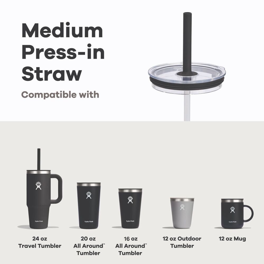 Medium Press-In Straw Lid - Image 6