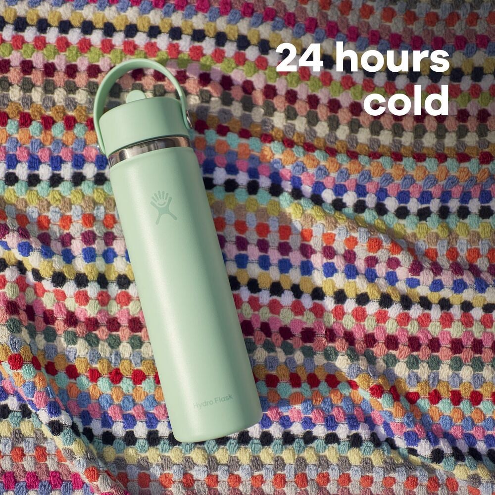 24 oz Wide Mouth with Flex Straw Cap - Image 18
