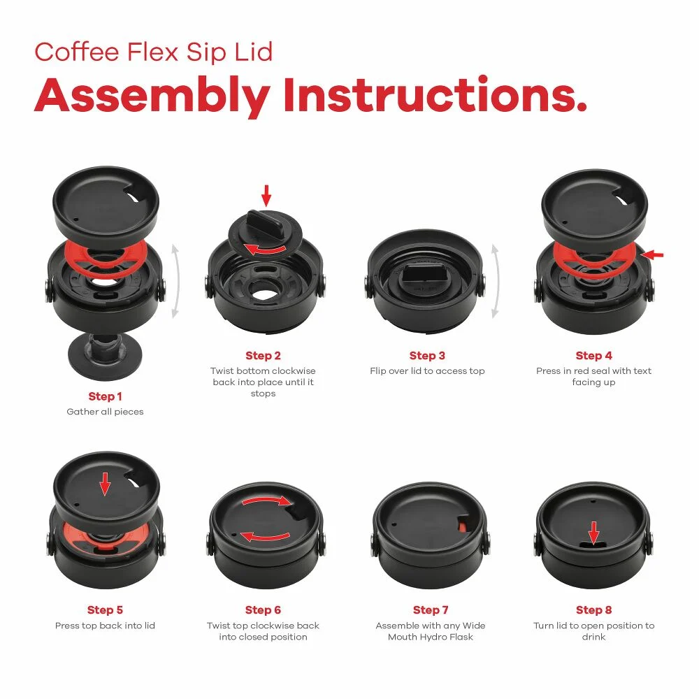 Wide Mouth Flex Sip? Lid - Image 4