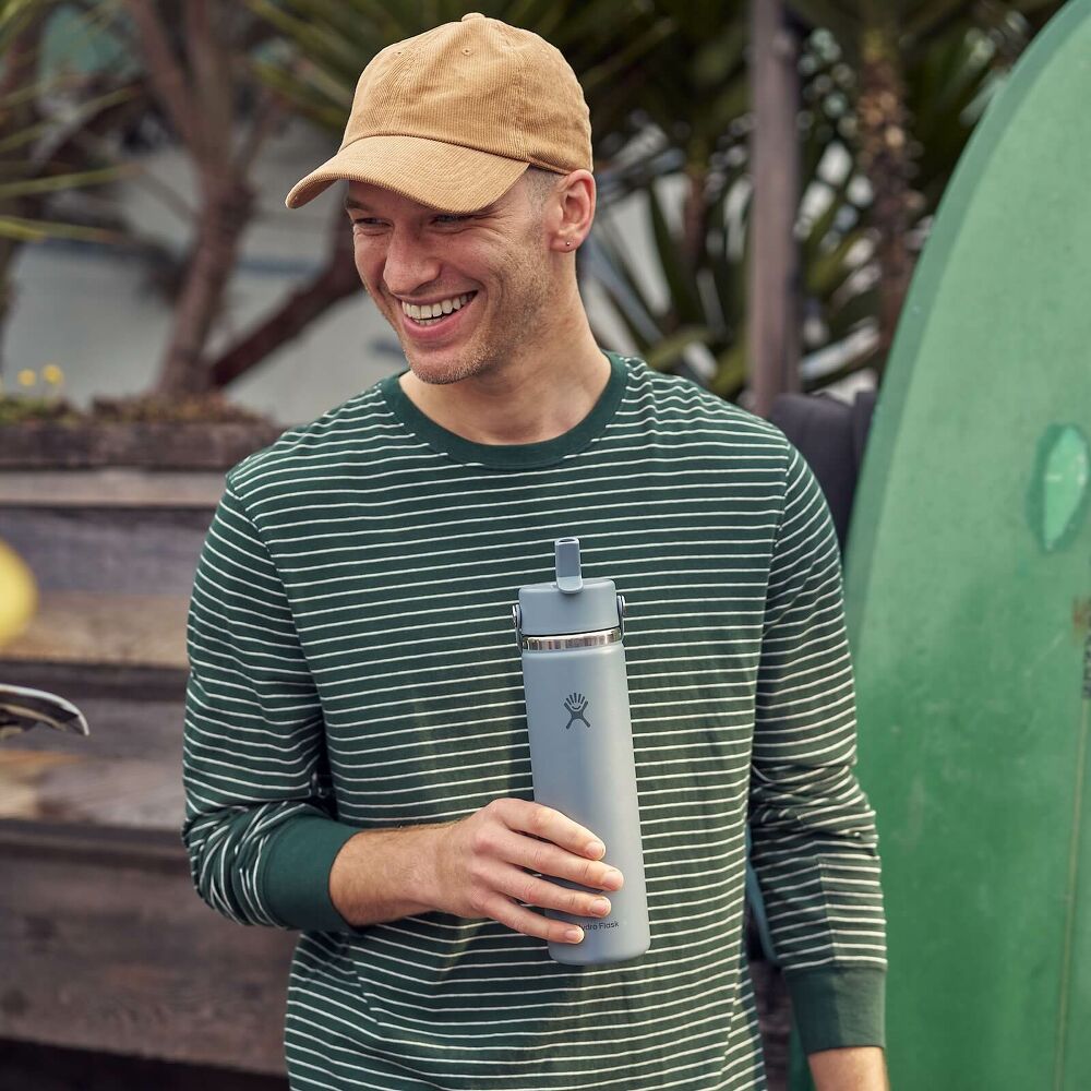 24 oz Wide Mouth with Flex Straw Cap - Image 19